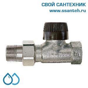 17994 Honeywell V2020DBB20 Клапан термостатический радиаторный прямой, 3/4", Kvs 0.62, Ру 10, 130 С,  NF, соединение с резьбой до кольца